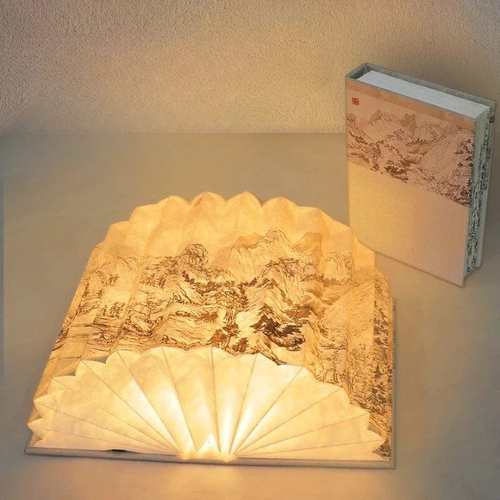 Illuminated Storybook Minimalist LED Lamp - Image 1