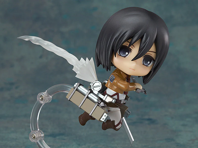 Good Smile Attack On Titan Mikasa Ackerman Survey Corps Version Nendoroid Action Figure - Image 3