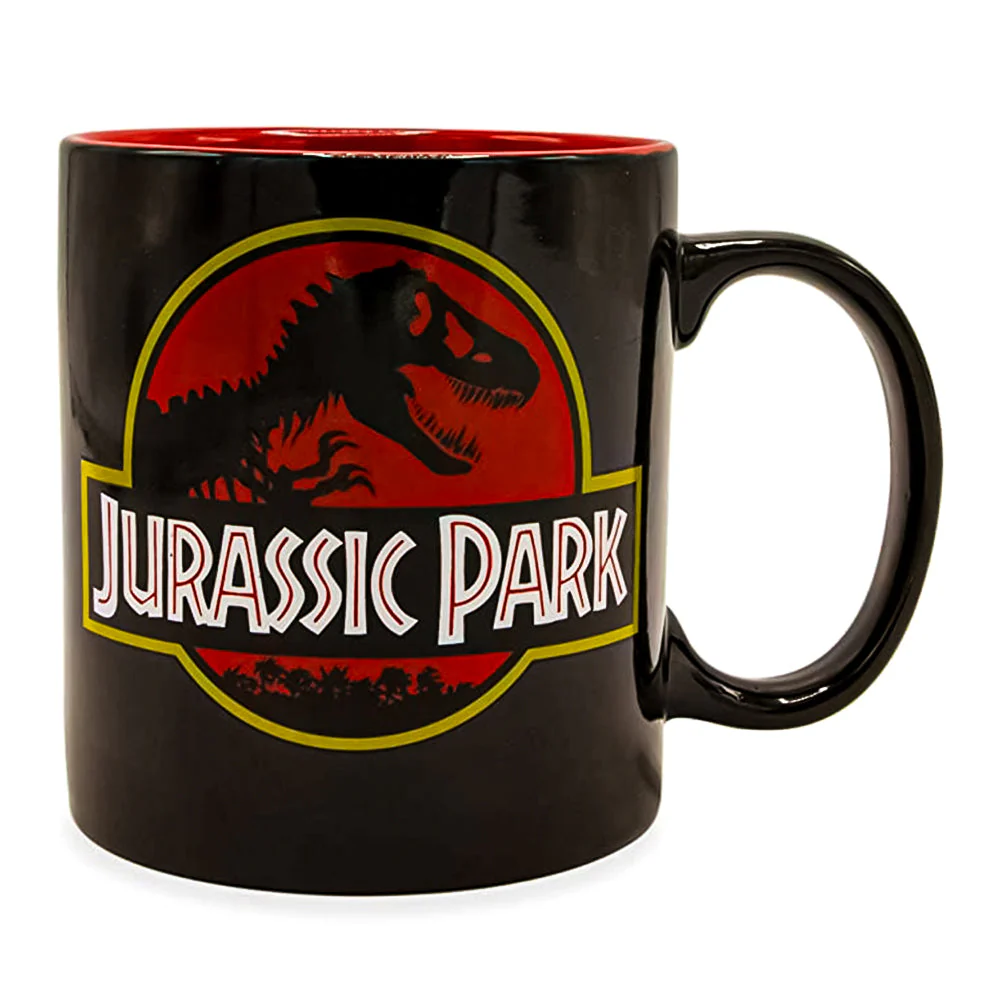 Jurassic Park Logo 20oz Ceramic Mug - Image 1