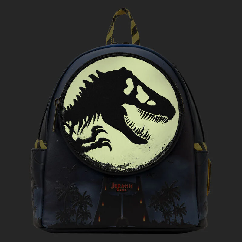 Loungefly Jurassic Park 30th Anniversary Dino Moon Glow Mini Backpack - Image 3