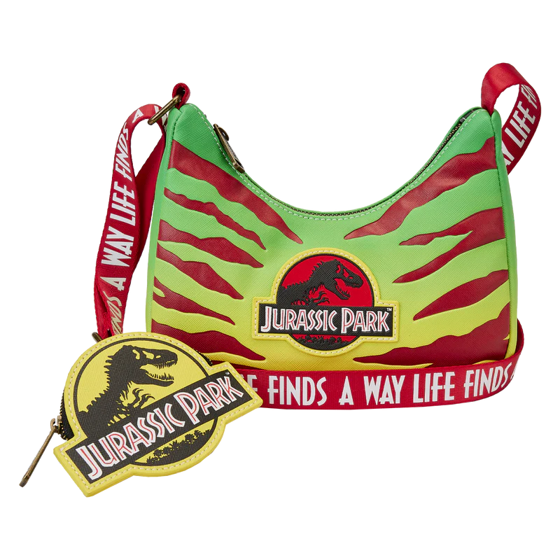 Loungefly Jurassic Park 30th Anniversary Life Finds a Way Crossbody Bag - Image 2