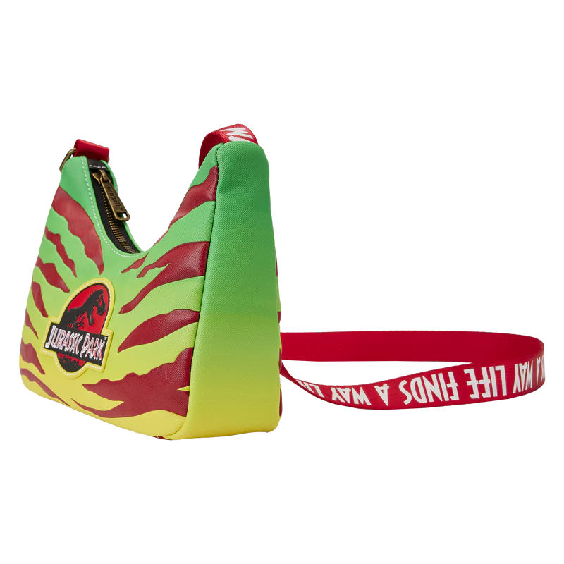 Loungefly Jurassic Park 30th Anniversary Life Finds a Way Crossbody Bag