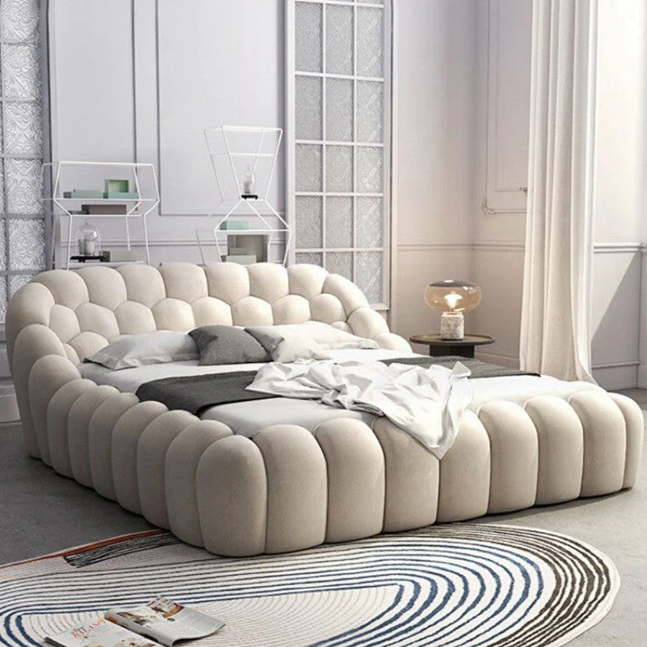 Japanese Style Dreamy Cloud King-Size Bubble Bed - Image 2