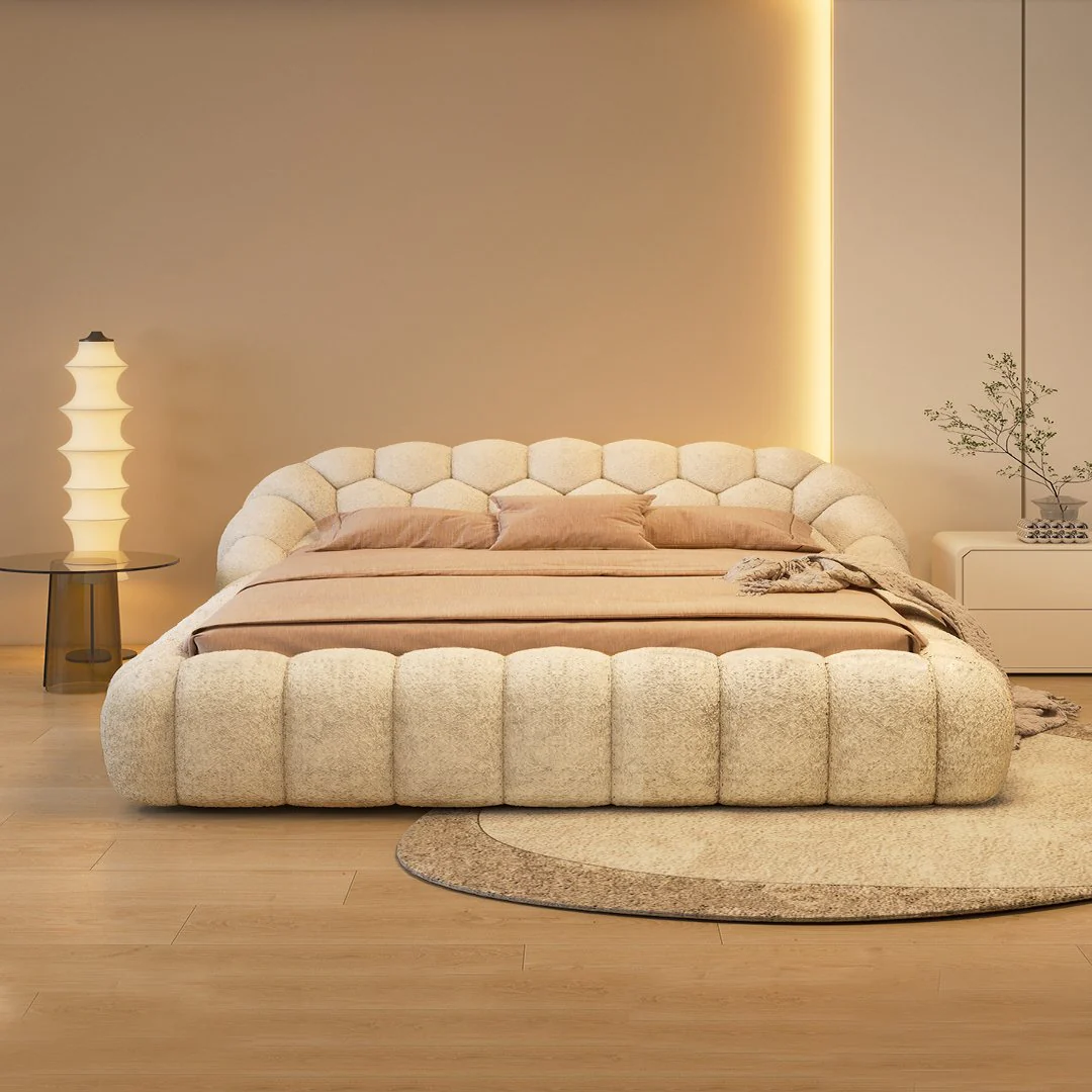 Japanese Style Dreamy Cloud King-Size Bubble Bed - Image 3