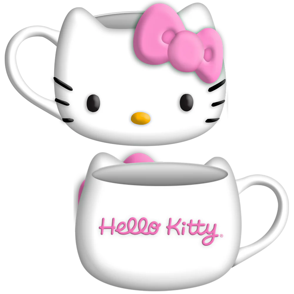 Hello Kitty 20oz Sculpted Mug - Image 1