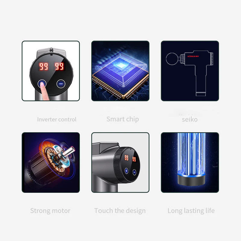 LCD Muscle Relax Therapy Massager - Image 3