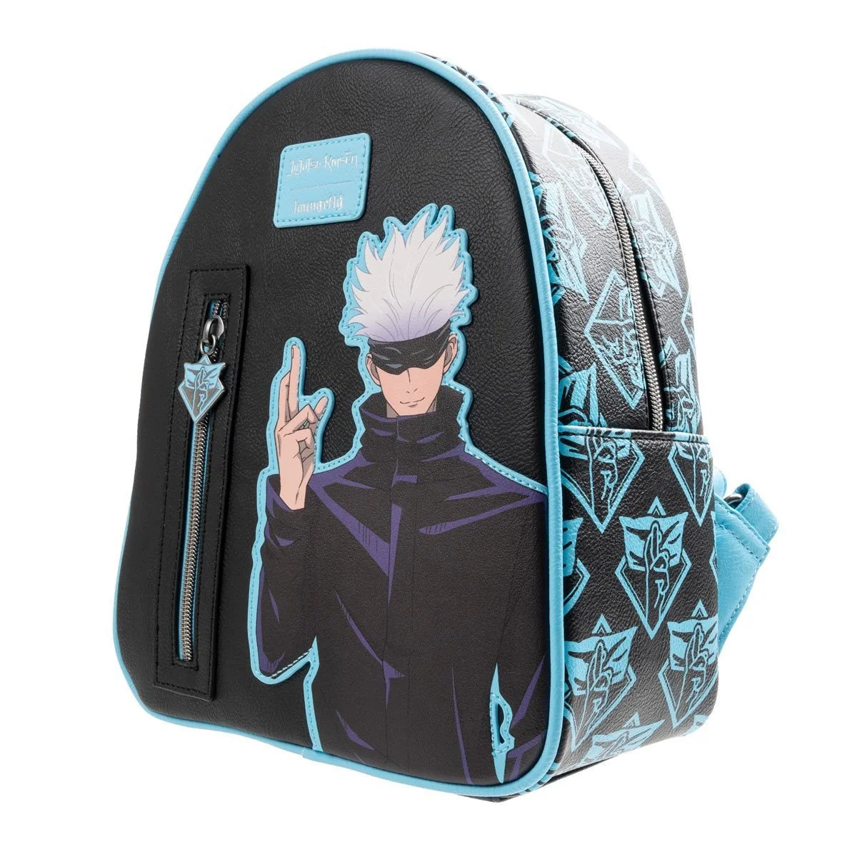 Loungefly Jujutsu Kaisen Gojo Mini Backpack Entertainment Earth Exclusive - Image 3