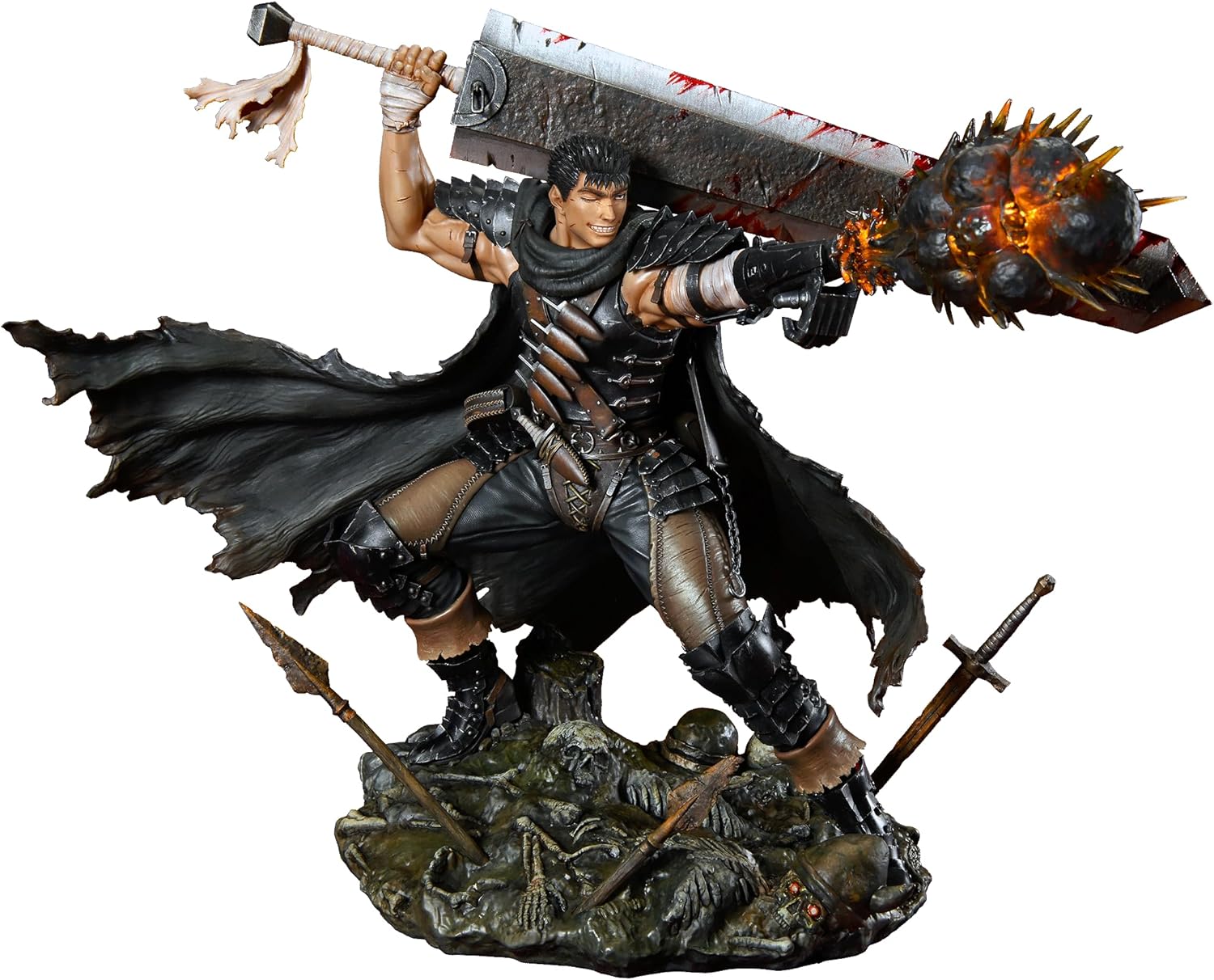 Max Factory - Berserk - Guts Black Swordsman - Pop Up Parade L Figure - Image 1