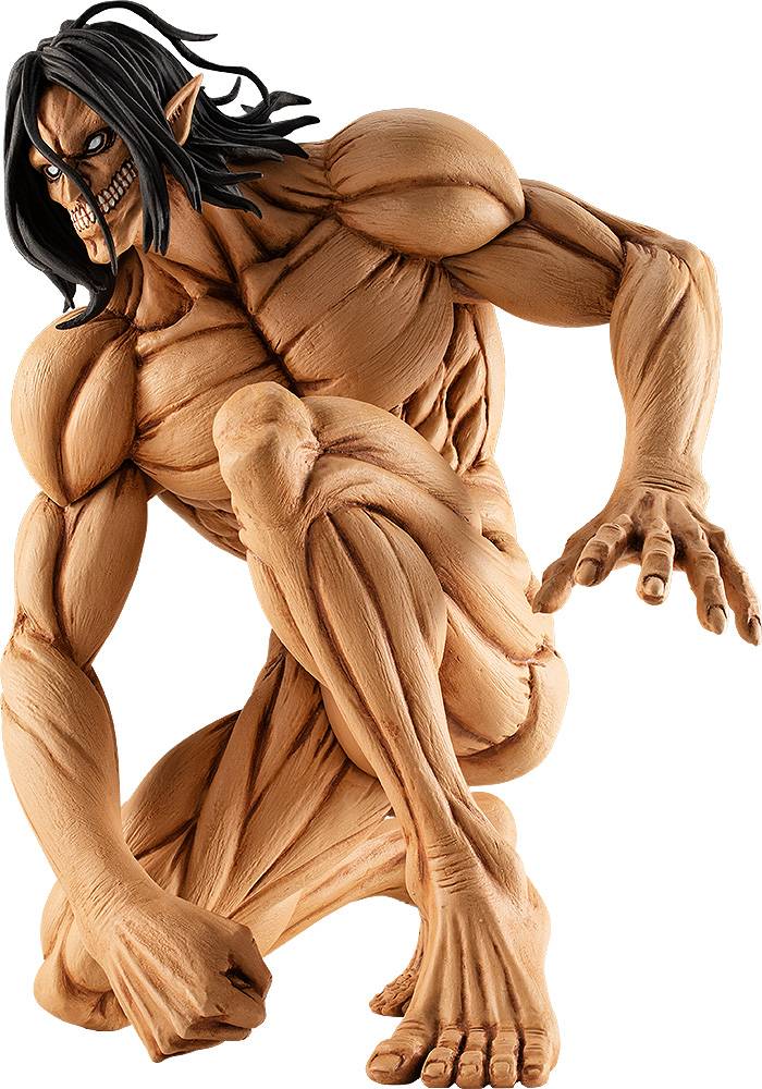 Good Smile Attack On Titan Eren Yeager Attack Titan Version Pop Up Parade PVC Figure