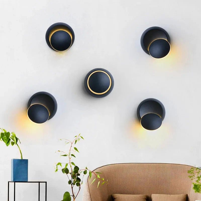 Minimalist Orb Design Wall Lamp - Image 3
