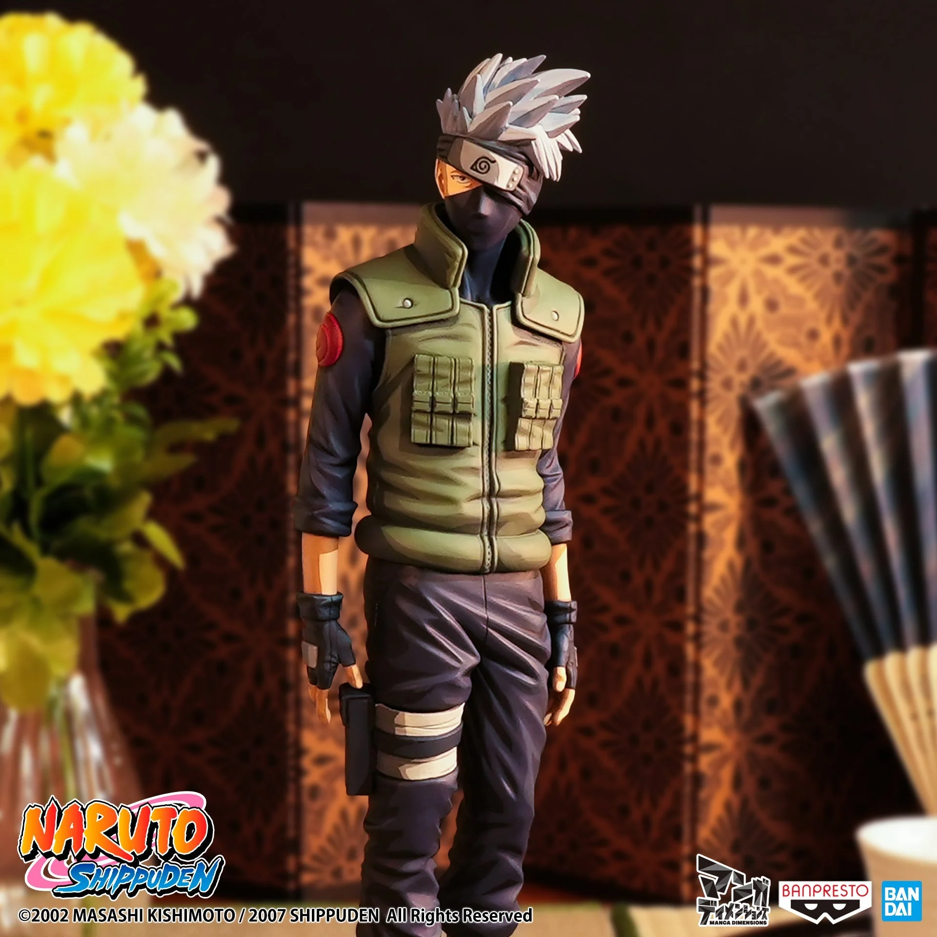 Banpresto Naruto Shippuden Grandista Hatake Kakashi Manga Dimensions - Image 2