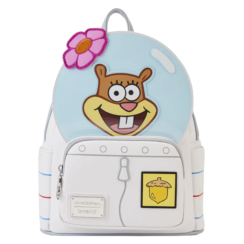 Loungefly SpongeBob SquarePants Sandy Cheeks Cosplay Mini Backpack - Image 1