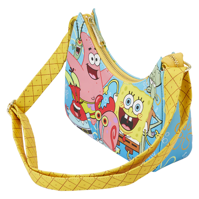 Loungefly SpongeBob SquarePants Group Shot Crossbody Bag - Image 2