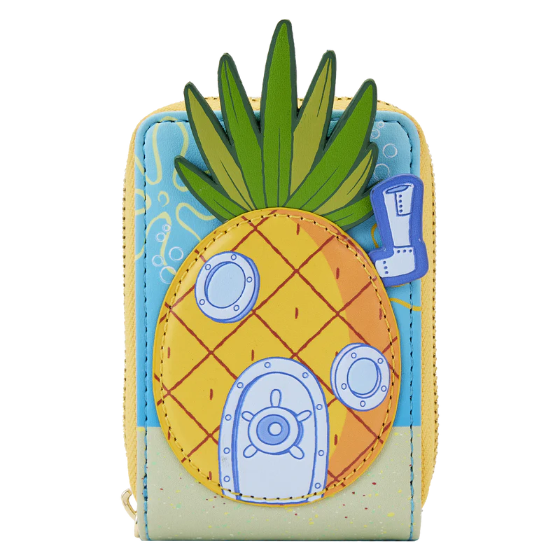 Loungefly SpongeBob SquarePants Pineapple House Accordion Wallet