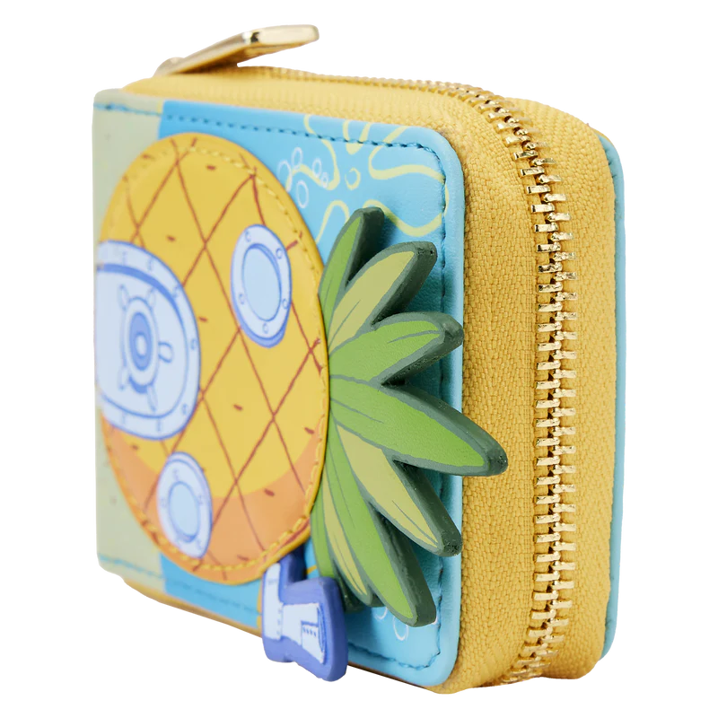 Loungefly SpongeBob SquarePants Pineapple House Accordion Wallet - Image 2