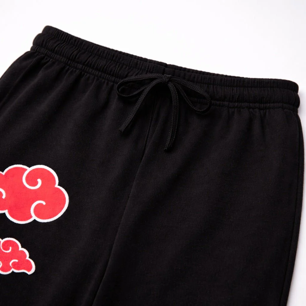 Naruto Shippuden Itachi Headband And And Leaf Clouds Anime Lounge Pants Sleepwear - Image 3
