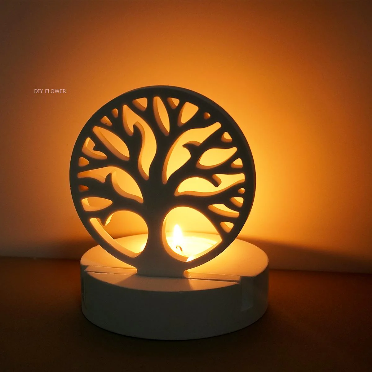 Nature-Inspired Tree of Life Candle Stand - Image 3