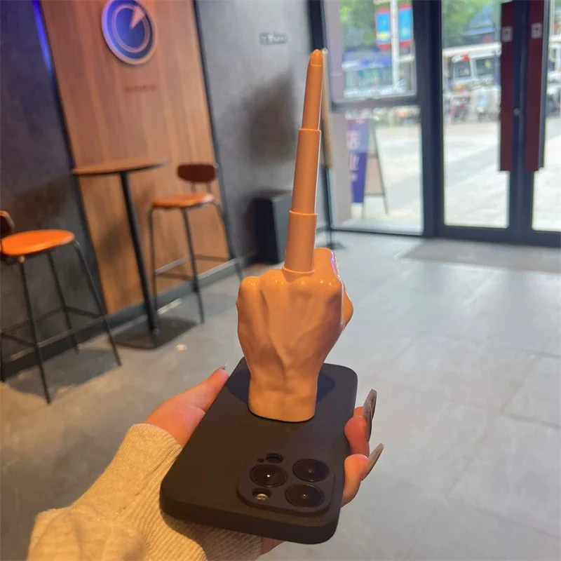 3D Middle Finger Collapsible iPhone Case - Image 2