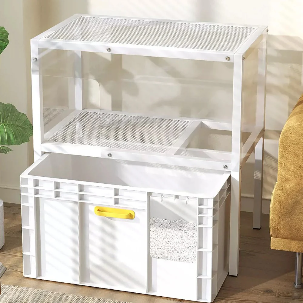 Hidden Cat Litter Box Furniture Cabinet - Image 2