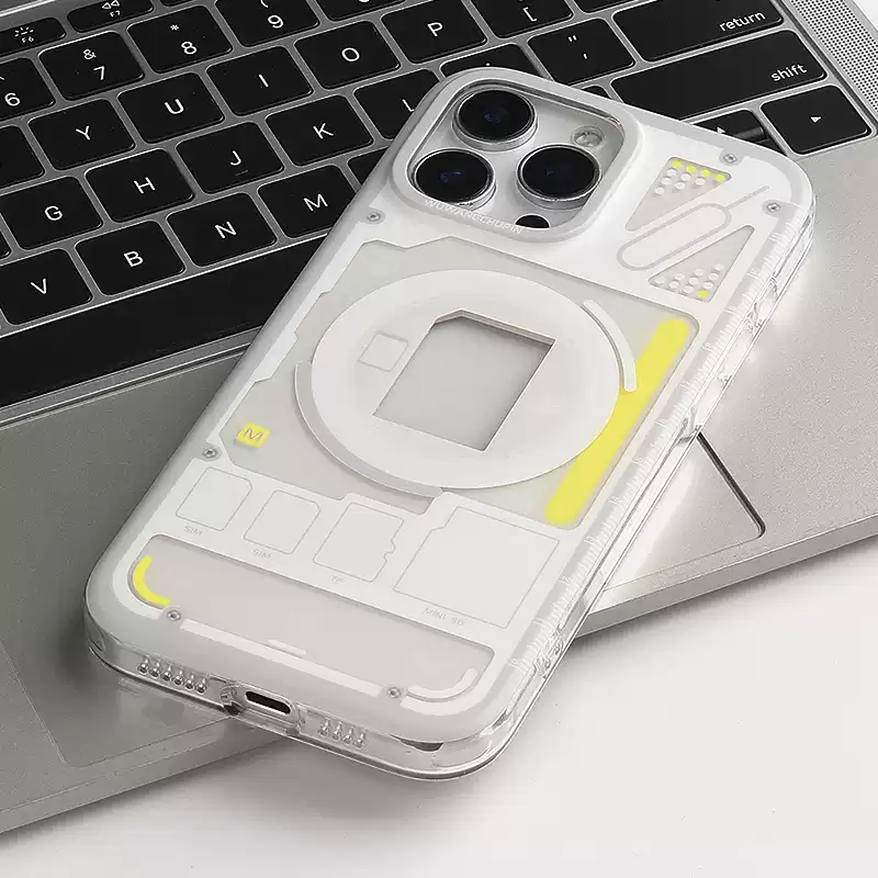 Memory Storage Transparent iPhone Case - Image 3