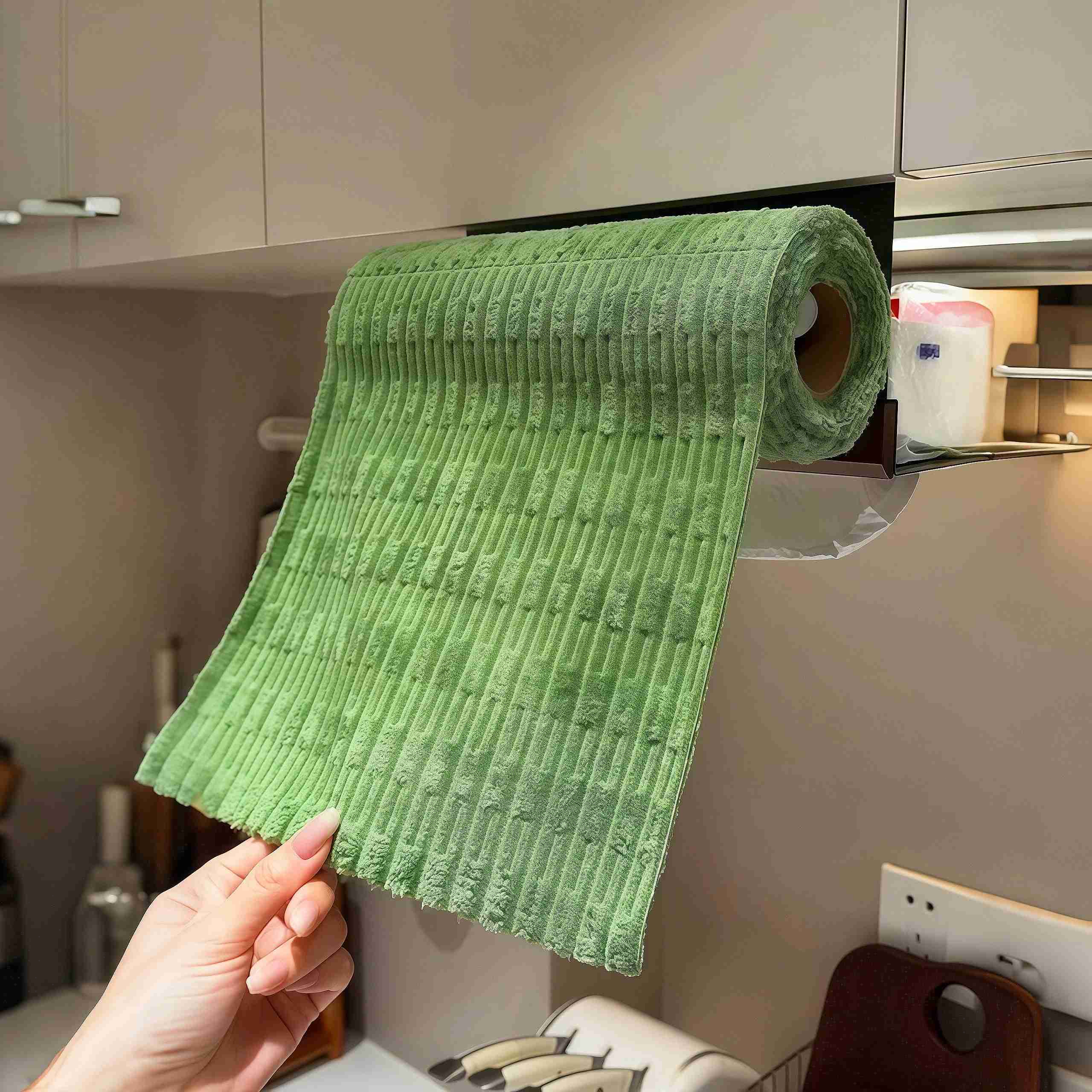 Anti-Bacterial Reusable Kitchen Cleaning Cloth Roll