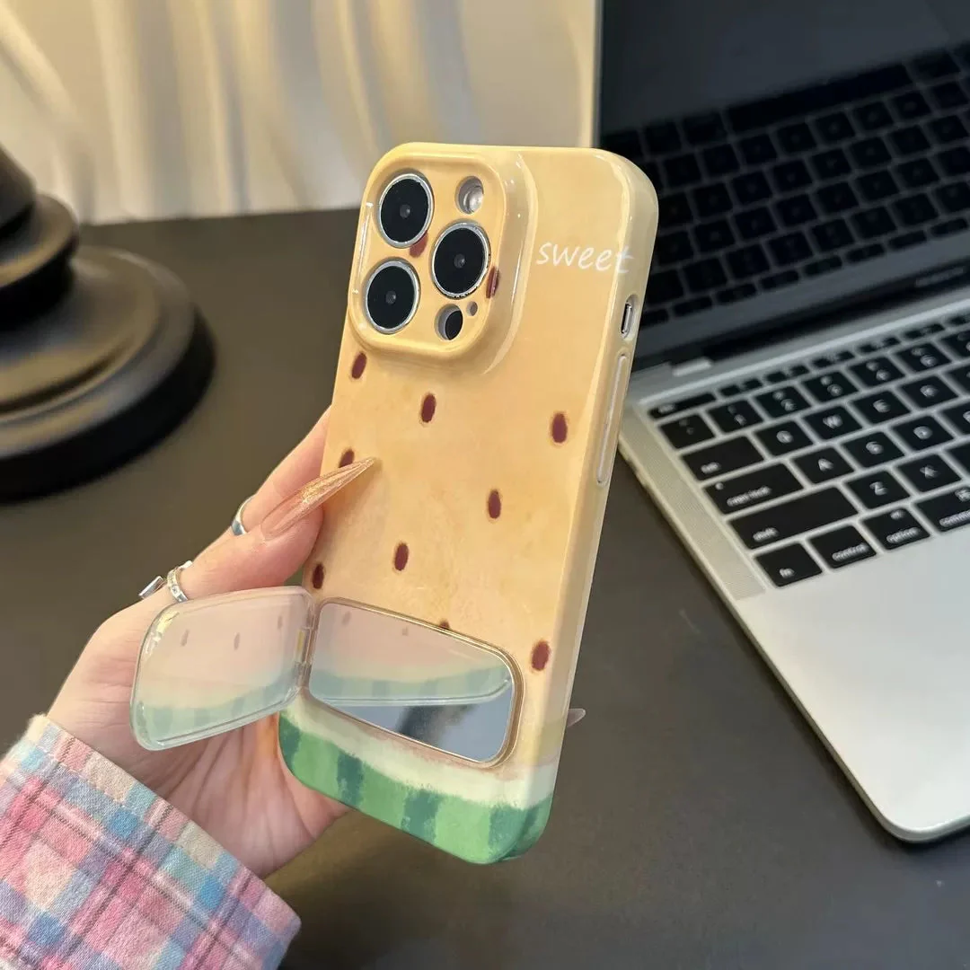 Juicy Shell Mirror Watermelon iPhone Case - Image 3