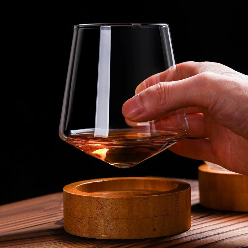 Tilted Base Whiskey Rocking Glass - Image 3