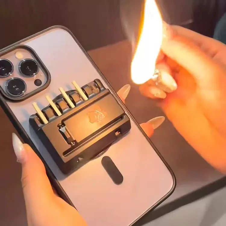 Matchstick Storage Phone Holder - Image 2