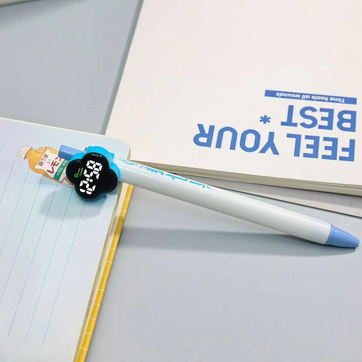 Four Leaf Clover Pen Tip LED Watch - Image 3