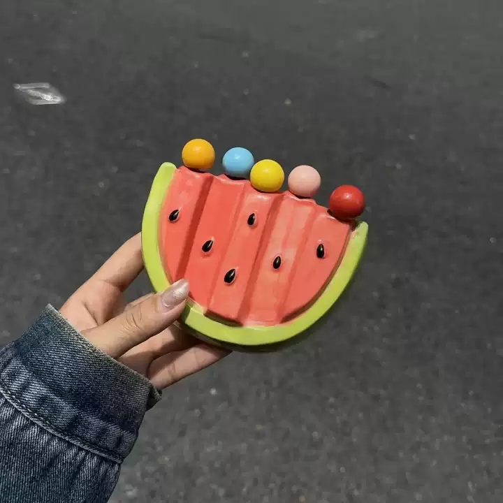 Watermelon Fruit Bite Sticks Fork Set - Image 2