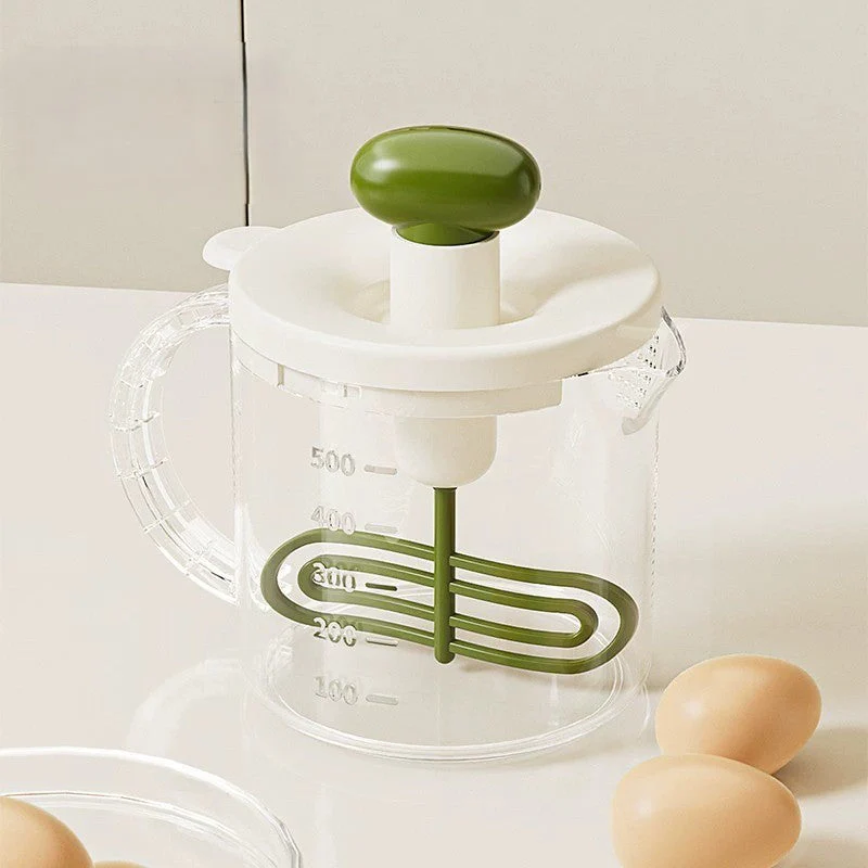 Ergonomic Handle Kitchen Egg Whisk Cup - Image 3
