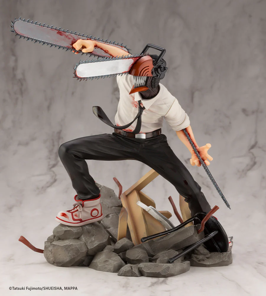 Kotobukiya Chainsaw Man ArtFX J Chainsaw Man 1/8 Scale Statue - Image 2
