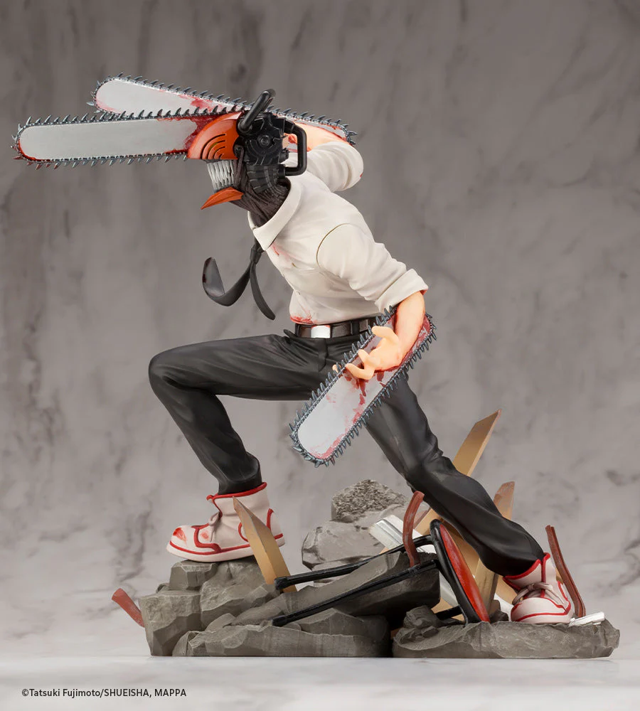 Kotobukiya Chainsaw Man ArtFX J Chainsaw Man 1/8 Scale Statue - Image 3