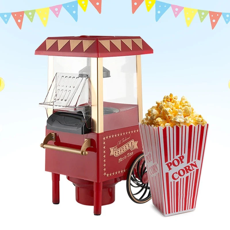 Mini Vintage Electric Popcorn Machine - Image 1