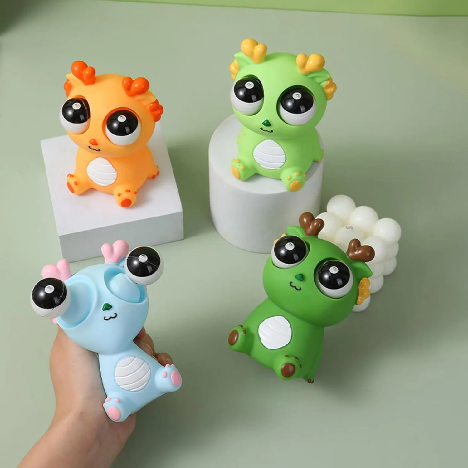 Popping Dragon Eyes Stress Relief Mini Toy - Image 1