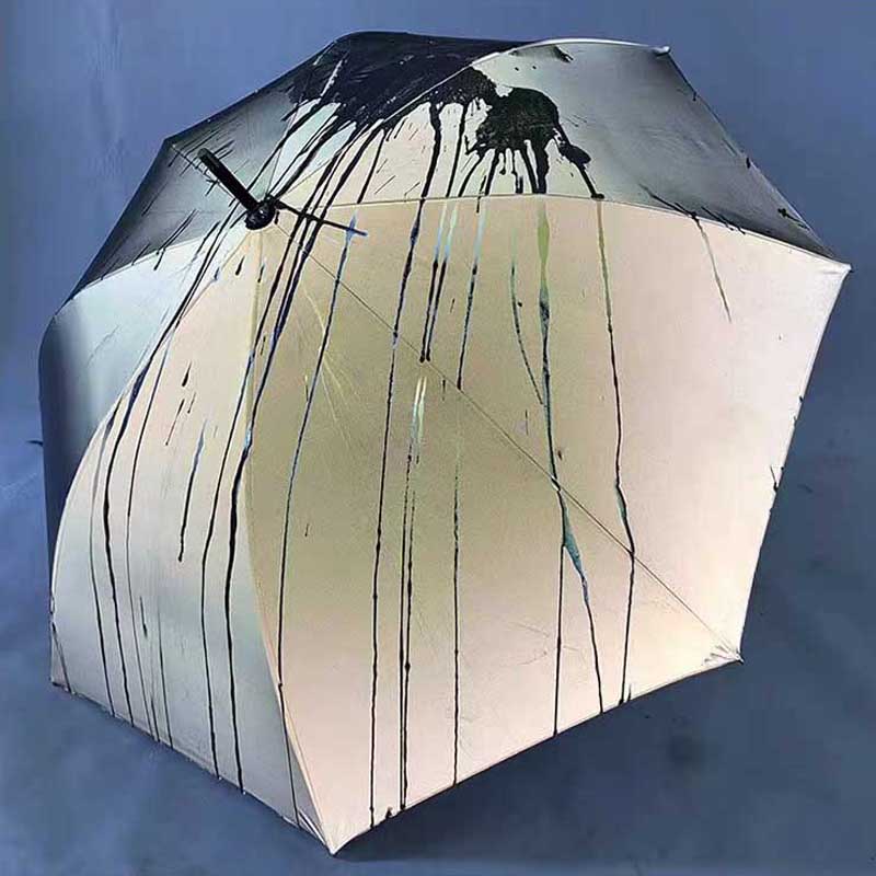 Rainbow Reflective Color-Changing Umbrella - Image 3