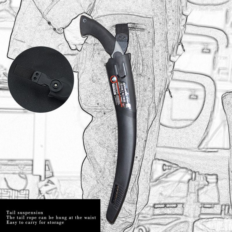 Razor Sharp Curved Garden Pruning Saw - Image 2