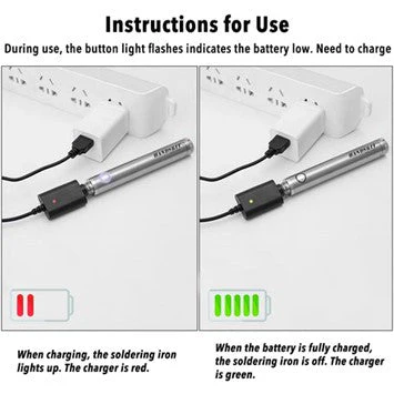 Mini Portable USB Digital Iron Soldering Tool - Image 3