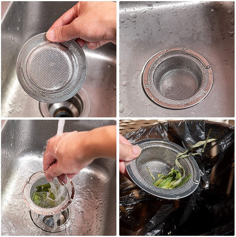 Stainless Steel Sink Drain Catch All Strainer - Image 2