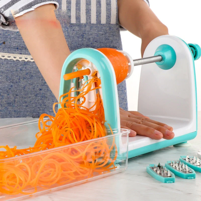 Slice Pro Manual Easy Vegetable Multi Blades Fruit Slicer - Image 3