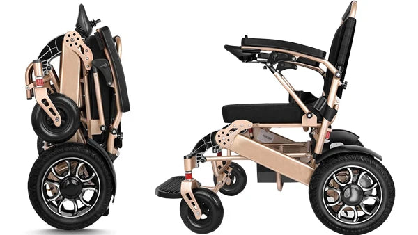 Remote Control Foldable Electric Safe Wheelchair - Image 2