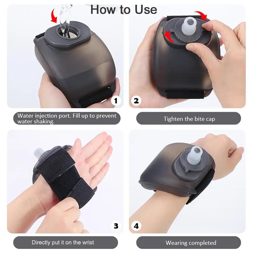 Running Wrist Water Bottle - Image 3