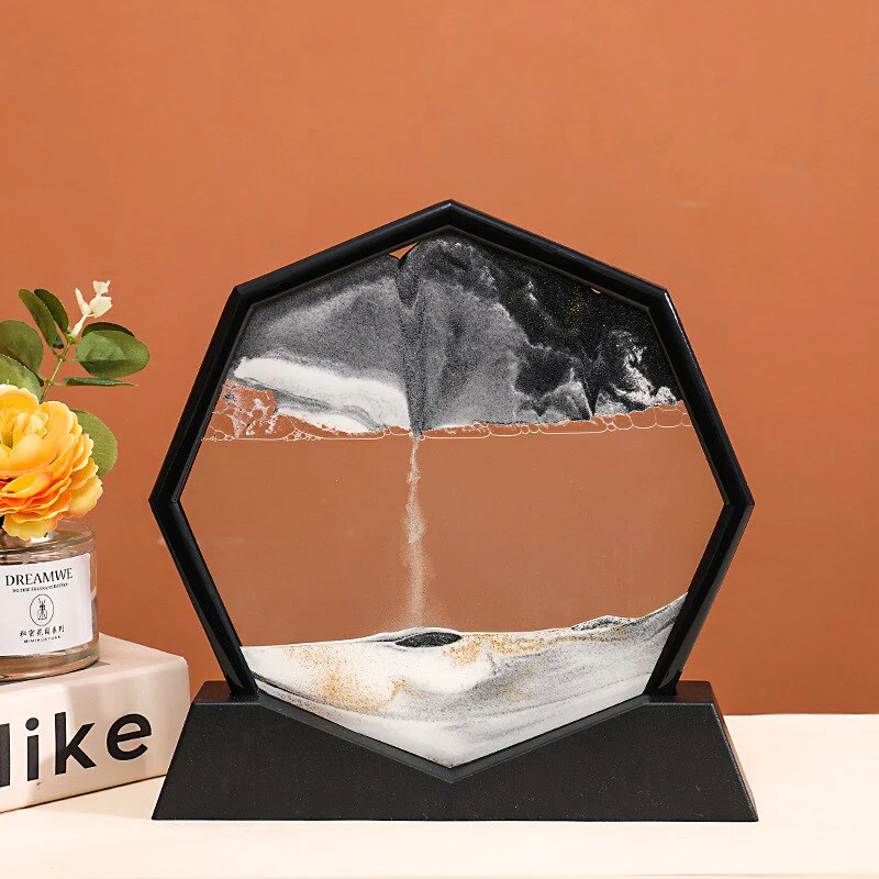 Deep Sea Flowing Hexagon Sand Decor - Image 3