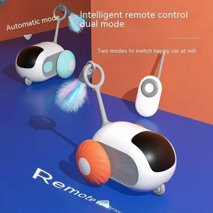 Playful Interactive Cat Chase Toy Car - Image 3
