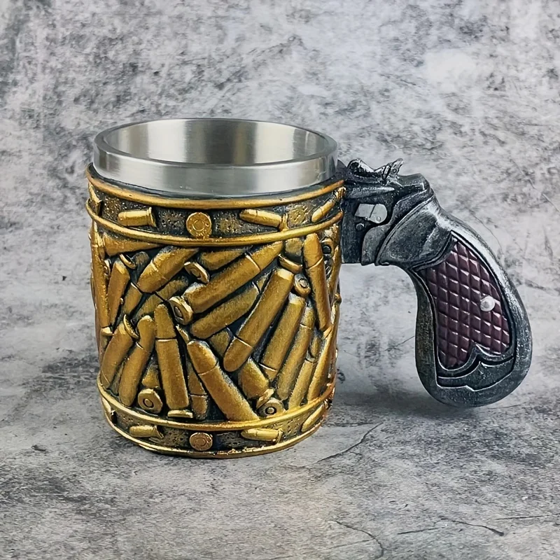 Gun Handle Bullet Design Mug - Image 1