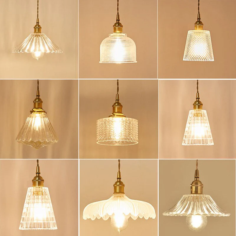 Nordic Brilliance Transparent Glass Pendant Lamp - Image 2