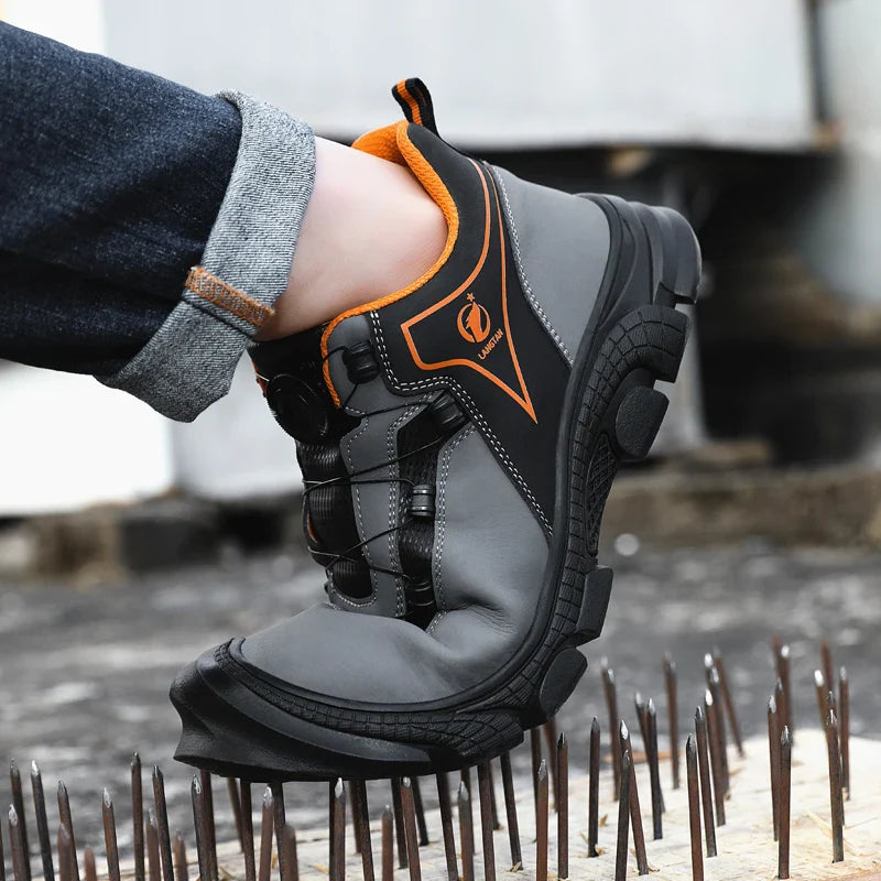 Construction Ready Men Indestructible Safety Shoes - Image 3