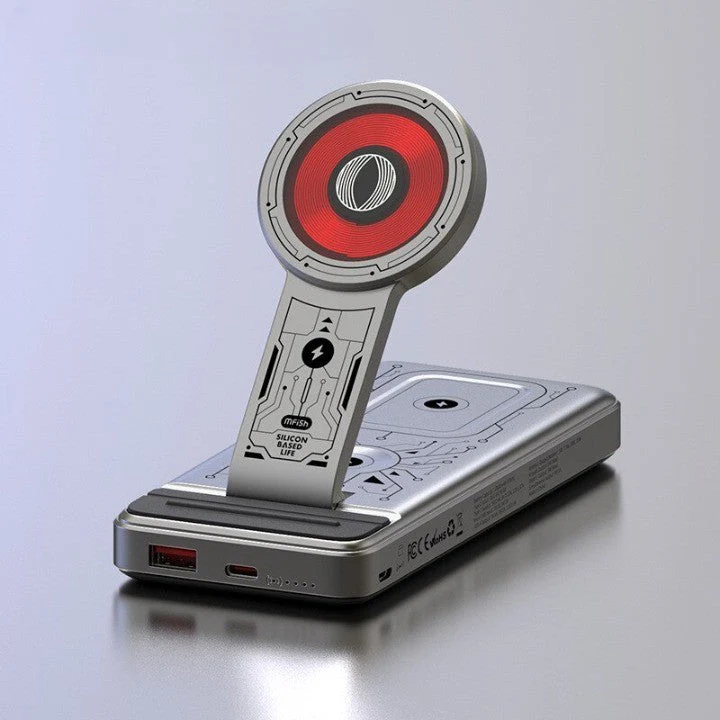5in1 Magic Eye Wireless Fast Charging Dock Station - Image 3