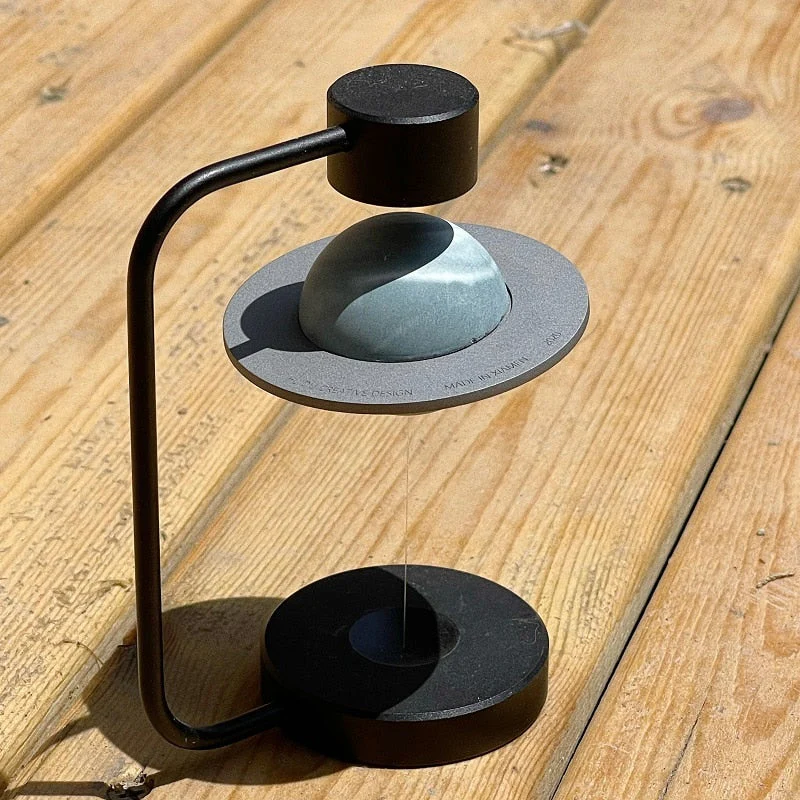 Levitating Saturn Cosmic Aromatherapy Table Decor - Image 1