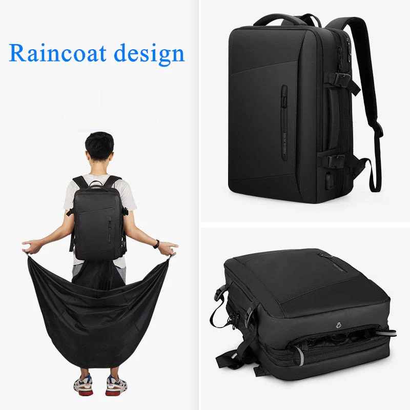 Multilayer Hiking Protector Raincoat  Backpack - Image 3